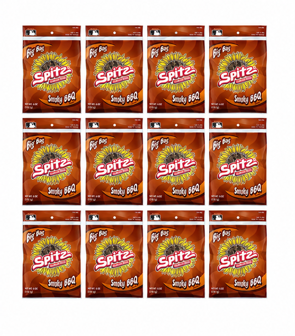 Spitz Smoky BBQ Sunflower Seeds 6-oz Bags Spitz